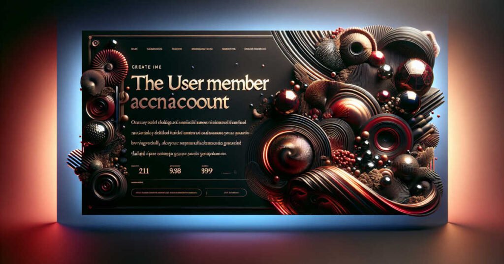 2. The User Member Account