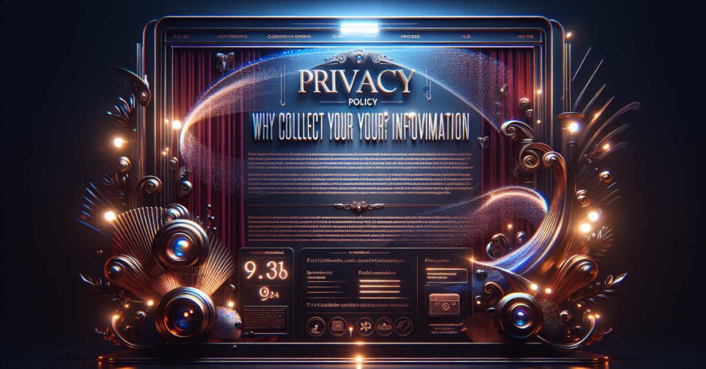 Privacy Policy: Why We Collect Your Information